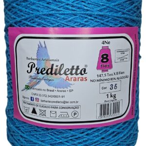 Barbante Prediletto Fio 8 Cor 35 Diretoria de 1kg
