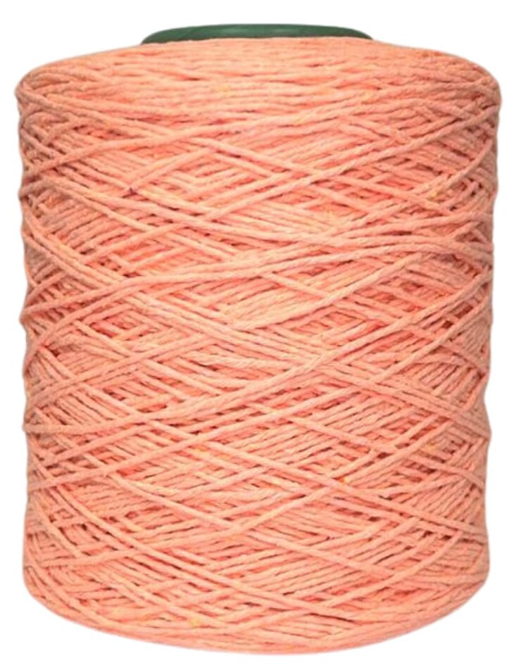 Barbante Prediletto Fio 8 Cor 106 Salmão Neon de 1kg