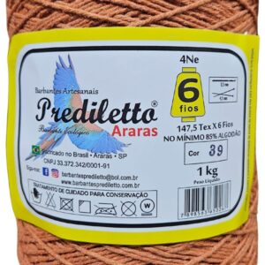 Barbante Prediletto Fio 6 Cor 39 Kraft de 1kg