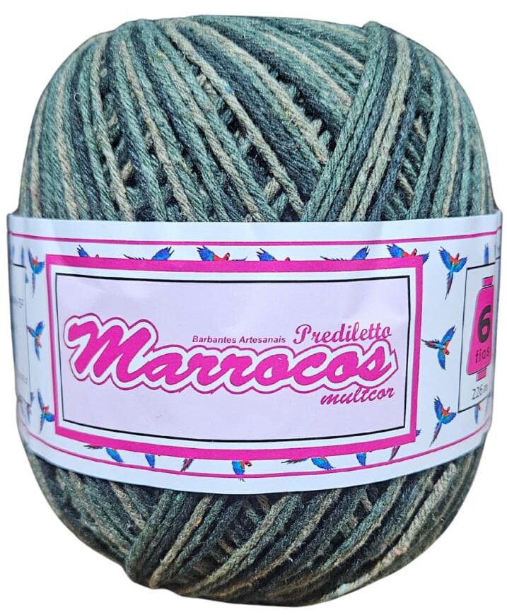 Barbante Prediletto Marrocos Fio 6 Cor 255 de 226 metros