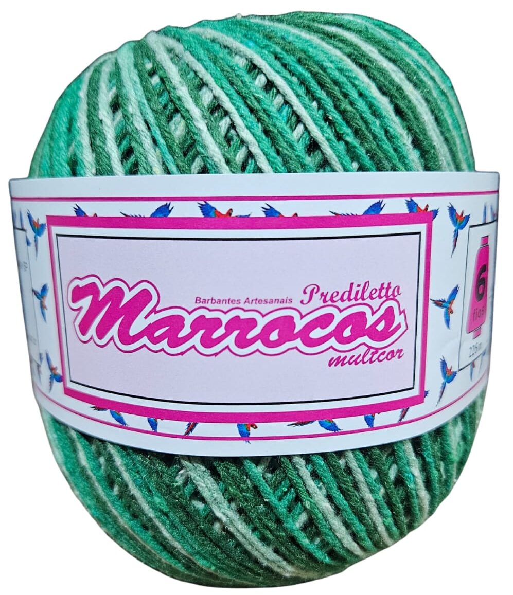 Barbante Prediletto Marrocos Fio 6 Cor 267 de 226 metros