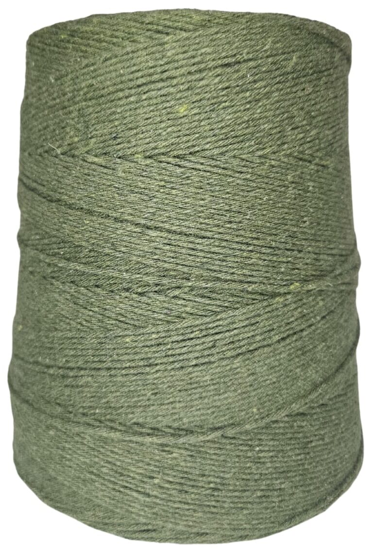 Barbante Prediletto Fio 8 Cor 107 Verde Oliva de 801g