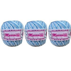Kit 3 Barbantes Marrocos Fio 6 Cor 214 de 226m
