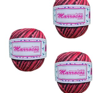 Kit 3 Barbantes Marrocos Fio 6 Cor 241 de 226m