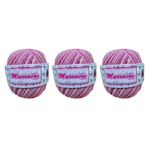 Kit 3 Barbantes Marrocos Fio 6 Cor 251 de 226m