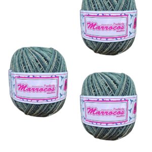 Kit 3 Barbantes Marrocos Fio 6 Cor 255 de 226m