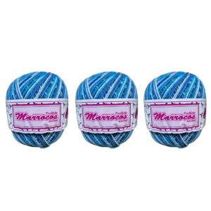 Kit 3 Barbantes Marrocos Fio 6 Cor 258 de 226m