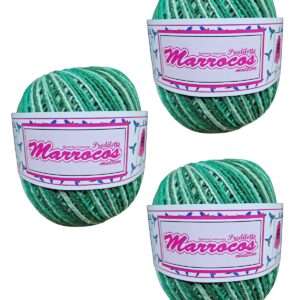 Kit 3 Barbantes Marrocos Fio 6 Cor 267 de 226m