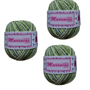Kit 3 Barbantes Marrocos Fio 6 Cor 277 de 226m